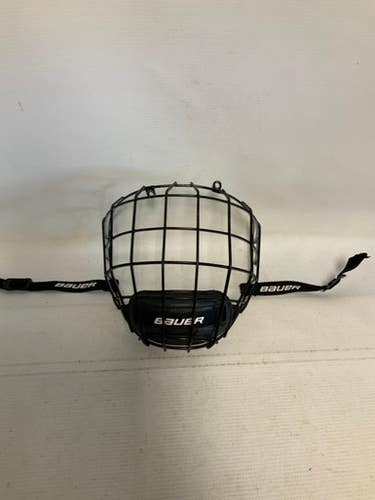 Used Bauer PROFILE II OREO Hockey Wire Mask White And Black MD 11823-S000035885