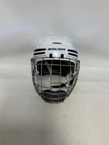 Used Bauer REAKT 75 EXPIRED Helmet Cage Combo White MD 11823-S000035864