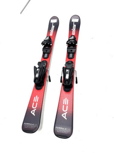 Used Elan FORMULA ACE 100CM Boys DH Ski/Binding Red 100 cm 11860-S000300890