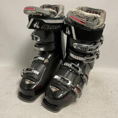 Used Nordica HOT ROD 80W Womens DH Ski Boot Black 265 MP - M08.5 - W09.5 11855-S000194502