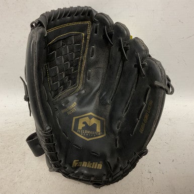 Used Franklin Fieldmaster 22630 Slowpitch Glove RH Throw Black 14" 11855-S000194491