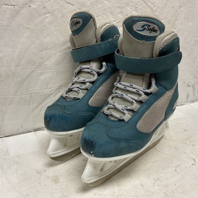 Used Jackson SOFTEC Boys Softboot Skate Navy Blue And Grey Youth 12.0 11855-S000194487