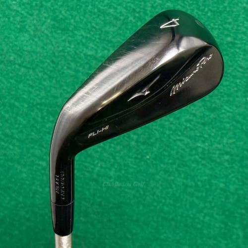 LH Mizuno Pro Fli-Hi Black 4 Iron Utility AeroTech SteelFiber hls 880 F4 Stiff
