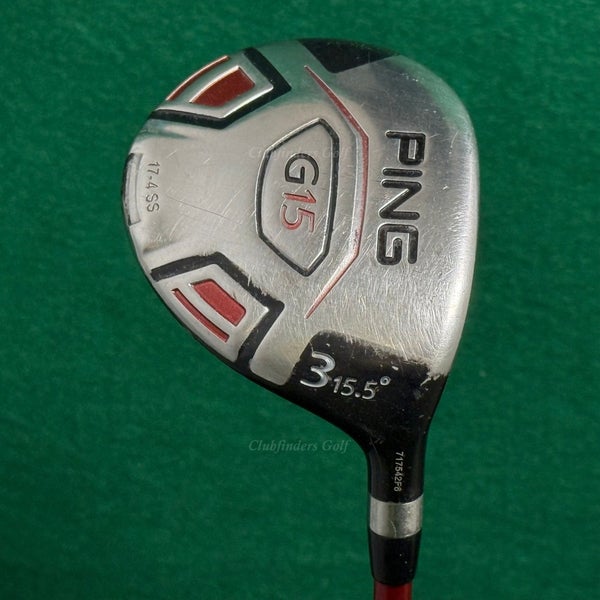 Ping G15 Fairway 15.5 3 Wood Factory TFC 149F Graphite Stiff