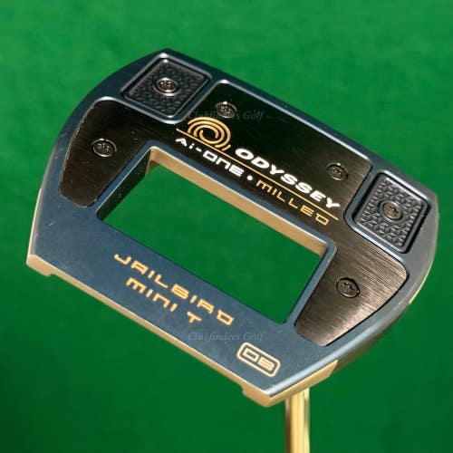 Odyssey 2025 Ai-ONE Milled Jailbird Mini T Versa 35" Double-Bend Putter SL90