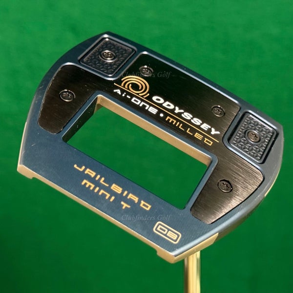 Odyssey 2025 Ai-ONE Milled Jailbird Mini T Versa 35" Double-Bend Putter SL90