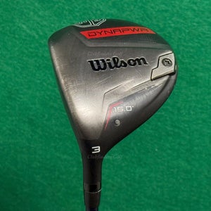 LH Wilson Staff DYNAPWR 15 Fairway Wood 3 Fujikura Ventus Blue FW 6-S Stiff