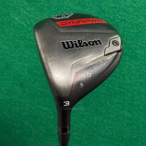 LH Wilson Staff DYNAPWR 15 Fairway Wood 3 Fujikura Ventus Blue FW 6-S Stiff