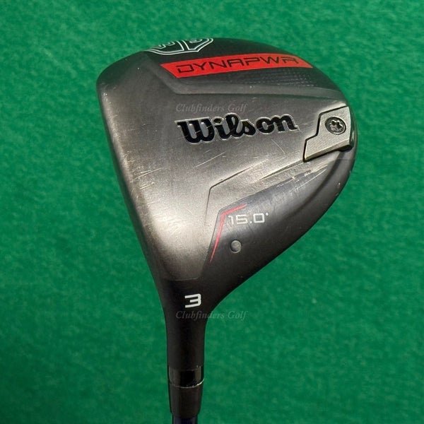LH Wilson Staff DYNAPWR 15 Fairway Wood 3 Fujikura Ventus Blue FW 6-S Stiff