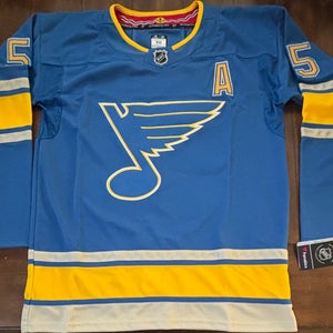 St Louis Blues Colton Parayko Jersey Adult Medium (50) Jersey NWT