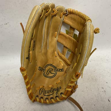 Used Rawlings RSG3 BB/SB Glove LH Throw Tan 13" 11855-S000194330