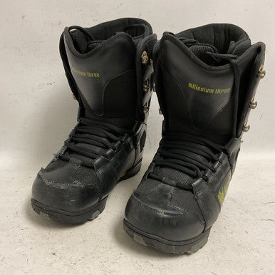 Used M3 MILLENNIUM THREE SB BOOTS Mens Snowboard Boots Black Senior 9 11855-S000194319