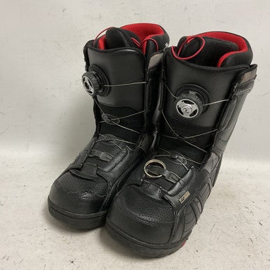 Used Ride JR BOA SB Boys Snowboard Boots Black Senior 7 11855-S000194340