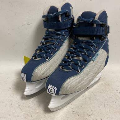 Used Jackson SOFTEC Womens Softboot Skate Navy Blue Senior 6 11855-S000194357