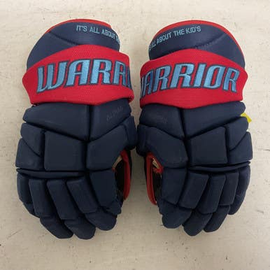 Used Warrior ALPHA PRO CAPITOLS GLOVES Junior Gloves Navy Blue 12" 11855-S000194376
