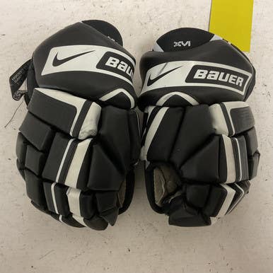 Used Bauer VAPOR XVI Junior Gloves Black 12" 11855-S000194383