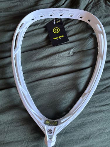 Warrior Nemesis QS Unstrung Goalie Head (New)