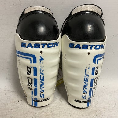 Used Easton SYNERGY EQ10 Youth Shin Guards White 8" 11855-S000191943