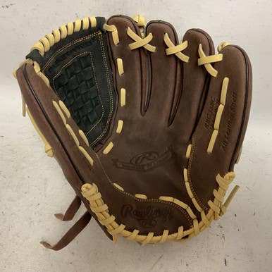 Used Rawlings RBG36BC BB/SB Glove RH Throw Brown 12 1/2" 11855-S000191972