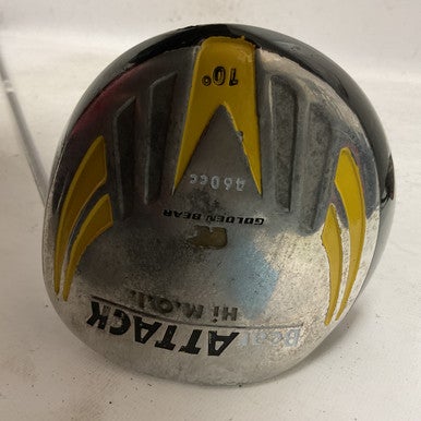 Used Golden Bear BEAR ATTACK Mens Driver RH 10.0 Degree 11855-S000192035