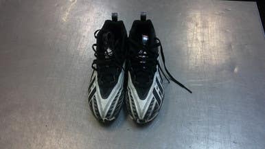 Used Adidas Jr FB Cleats Black Junior 05.5 11339-S000195172