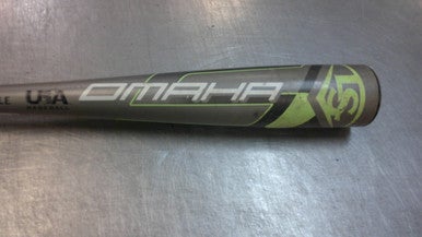 Used Louisville Slugger OMAHA BB/SB USA 2 5/8 Bat 27" 11339-S000195740
