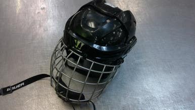 Used Warrior NON CERTIFIED Helmet Cage Combo Black SM 11339-S000196341