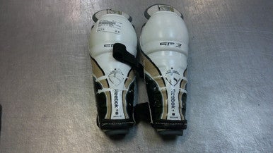 Used Reebok SC 87 SHINS Junior Shin Guards White 8" 11339-S000196339