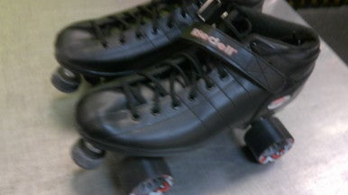 Used Riedell R3 Senior Roller Quad Skates Black Senior 13 11339-S000196297