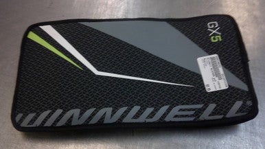 Used WinnWell BLOCKER Senior Goalie Blocker Black 11339-S000196252