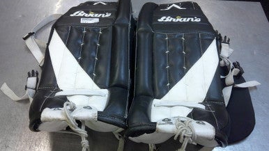 Used Brians LEG PADS Goalie Leg Pads Inter Black 26" 11339-S000196250