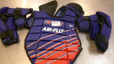 Used Mylec AIR-FLO Junior Shoulder Pads SM 11339-S000196242