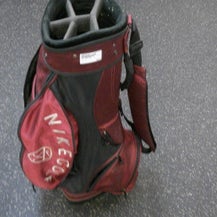 Used Nike CART BAG Mens Cart Bag Red 11339-S000196230