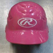 Used Rawlings HELMET Batting Helmet No Mask Pink MD 11339-S000196231