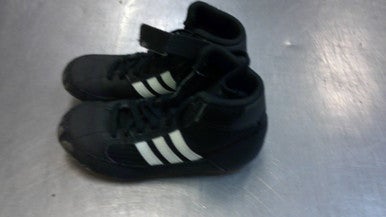 Used Adidas Wrestling Shoes Black Youth 13.0 11339-S000196143
