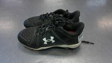 Used Under Armour LEADOFF BB/SB Cleats Black Junior 04 11339-S000195980