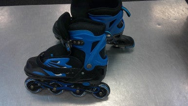 Used DIKASHI Senior Rec Fitness Skates Royal Blue Adjustable 11339-S000195977