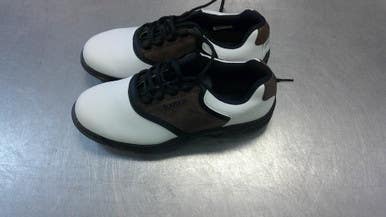 Used Foot Joy Mens Golf Shoes White Senior 9.5 11339-S000195956