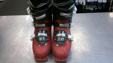 Used Salomon T3 Boys DH Ski Boot Red 255 MP - M07.5 - W08.5 11339-S000195480