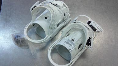 Used BINDINGS Mens DH Bindings White 11339-S000195430