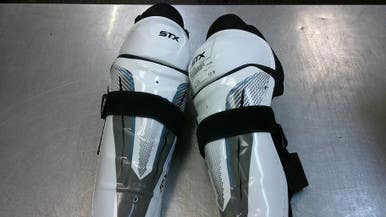 Used STX RX 3.2 Senior Shin Guards White 12" 11339-S000195308