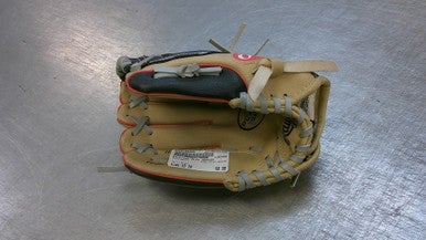 Used Rawlings PLAY SERIES BB/SB Glove LH Throw Brown 10" 11339-S000195268