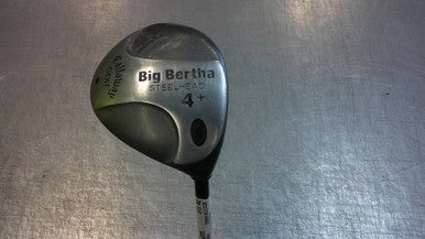 Used Callaway BIG BERTHA STEELHEAD Mens Fairway Wood RH 4 Wood 11339-S000194891