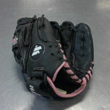 Used Worth STORM RH Throw Fastpitch Gloves Black 11" 11339-S000194786