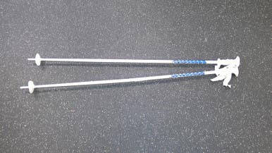 Used PERFORMANCE Mens DH Ski Pole White 130 cm / 52 in 11339-S000194734