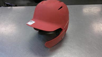 Used Evoshield HELMET Batting Helmet No Mask Red MD 11339-S000194695