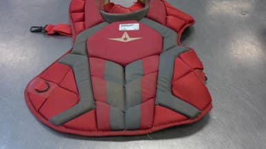 Used All Star CHEST Catchers Chest Protector Red Adult 11339-S000194666