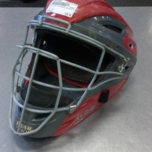 Used All Star Catchers Helmet w/Mask Red LG 11339-S000194664