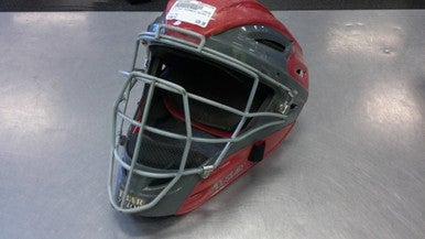 Used All Star Catchers Helmet w/Mask Red LG 11339-S000194664