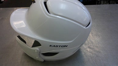 Used Easton HELMET Batting Helmet No Mask White MD 11339-S000194597